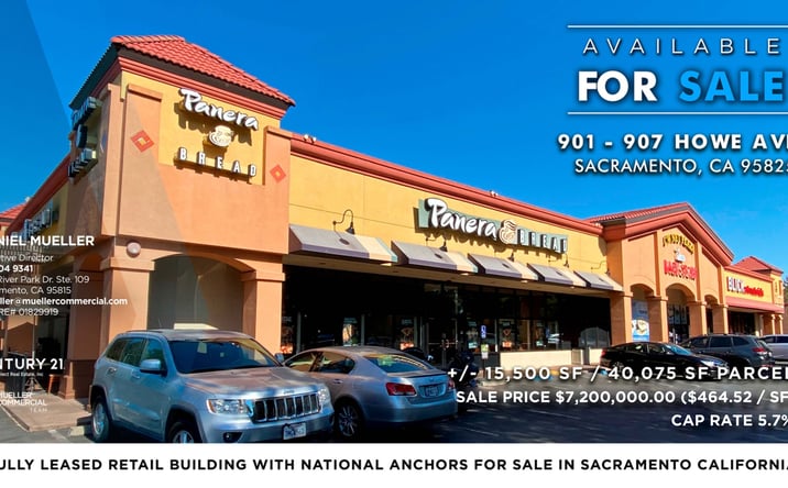 Pictures of Retail property located at 901-907 Howe Avenue, Sacramento, CA 95825 for sales - image #1