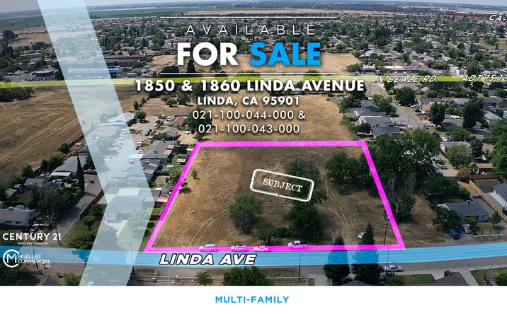 Pictures of Multifamily property located at 1850 & 1860 Linda Avenue, Linda, CA 95901 for sales - image #1