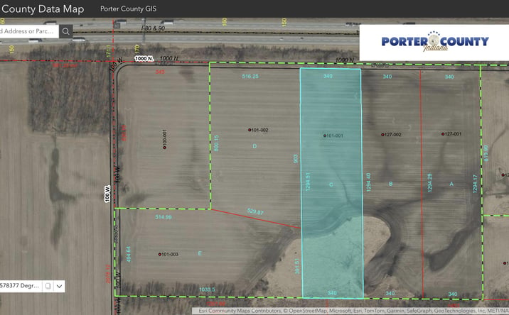 Pictures of Land property located at 76 W 1000 N, Chesterton, IN 46304 for sales - image #1