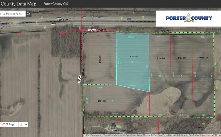 Pictures of Land property located at 84 W 1000 N, Chesterton, IN 46304 for sales - image #1