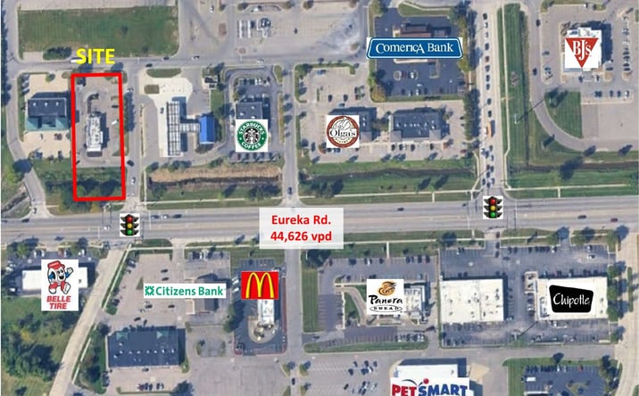 Pictures of Retail property located at 23500 Eureka Road, Taylor, MI 48180-6000 for sales - image #1