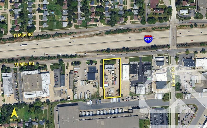 Pictures of Industrial property located at 14156 E. 11 Mile Rd, Warren, MI 48089 for sales - image #1