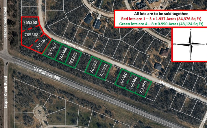 Pictures of Land property located at 0000 Martins Lane #6, Bridgeport, TX 76426 for sales - image #1