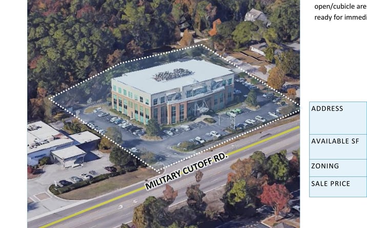 Pictures of Office property located at 1508 Military Cutoff Road, Suite 202, Wilmington, NC 28405 for sales - image #1