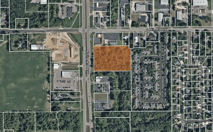 Pictures of Land property located at 5120 Alpine Avenue Northwest, Comstock Park, MI 49321 for sales - image #1
