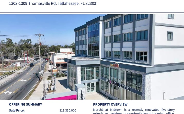 Pictures of Mixed Use property located at 1303-1309 Thomasville Rd, Tallahassee, FL 32303 for sales - image #1