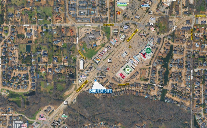 Pictures of Retail property located at 4605 Colleyville Blvd, Colleyville, TX 76034 for sales - image #1