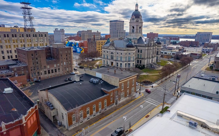 Pictures of Office property located at 221 Northwest 5th Street, Evansville, IN 47708 for sales - image #1