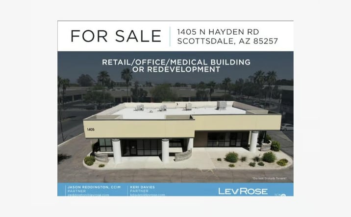 Pictures of Retail, Office, Land property located at 1405 N HAYDEN RD, SCOTTSDALE, AZ 85257 for sales - image #1