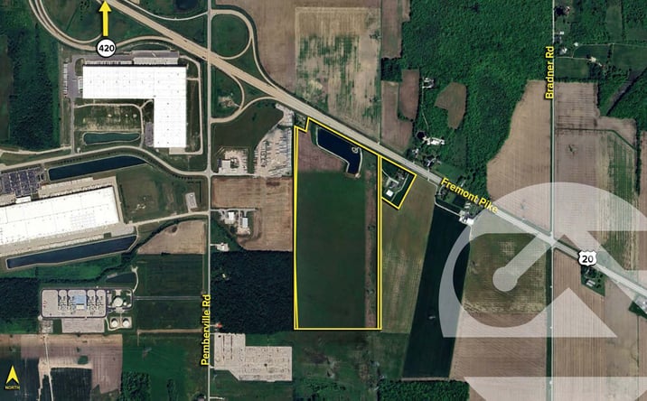 Pictures of Land property located at 2431 Fremont Pike, Troy Township, OH 43551 for sales - image #1