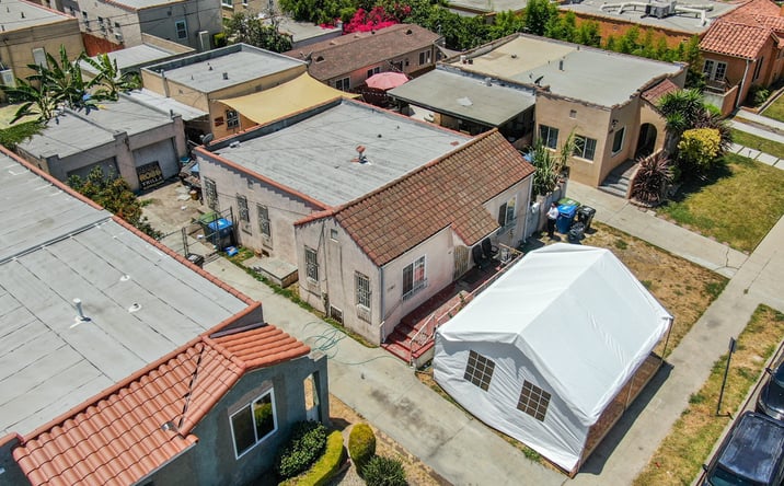 Pictures of Multifamily property located at 2056 W 67TH ST, LOS ANGELES, CA 90047 for sales - image #1