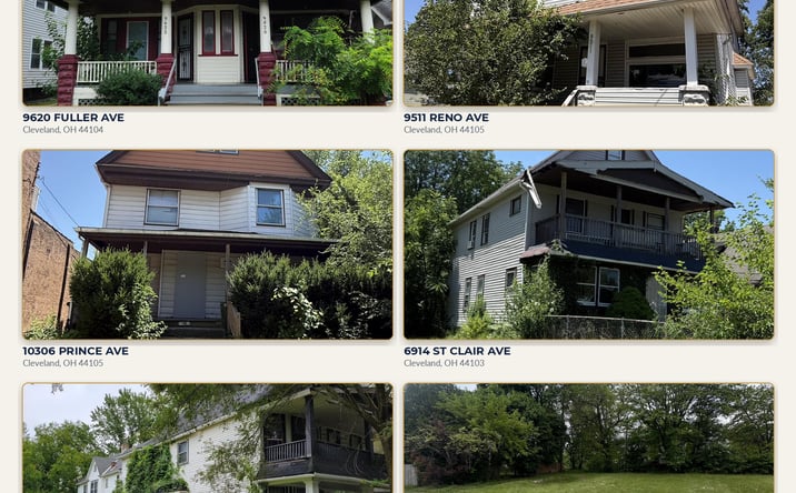 Pictures of Multifamily property located at 9620 Fuller Avenue, Cleveland, OH 44104 for sales - image #1