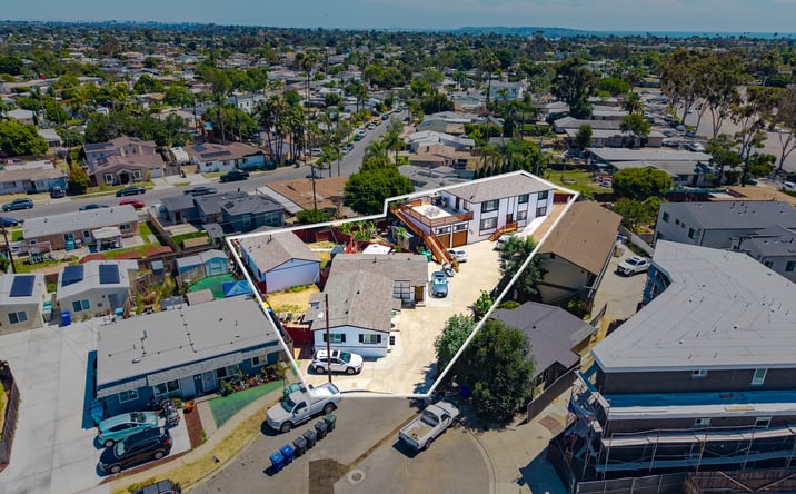 Pictures of Retail, Multifamily property located at 4112 Bannock Avenue, San Diego, CA 92117 for sales - image #1
