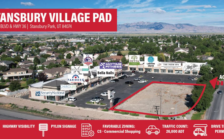 Pictures of Retail property located at Village Boulevard, Stansbury Park, UT 84074 for sales - image #1