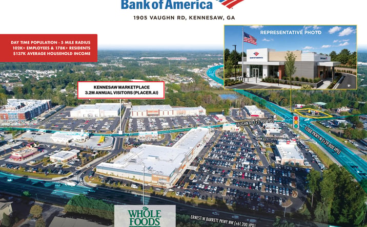 Pictures of Retail, Mixed Use property located at 1905 VAUGHN RD NW, KENNESAW, GA 30144-4578 for sales - image #1