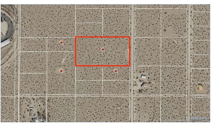 Pictures of Land property located at 6868 California, Joshua Tree, CA 92252 for sales - image #1