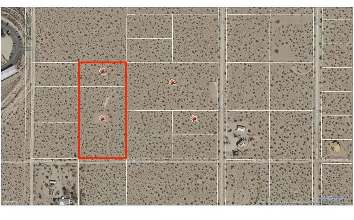 Pictures of Land property located at 63776 Cottonwood, Joshua Tree, CA 92252 for sales - image #1