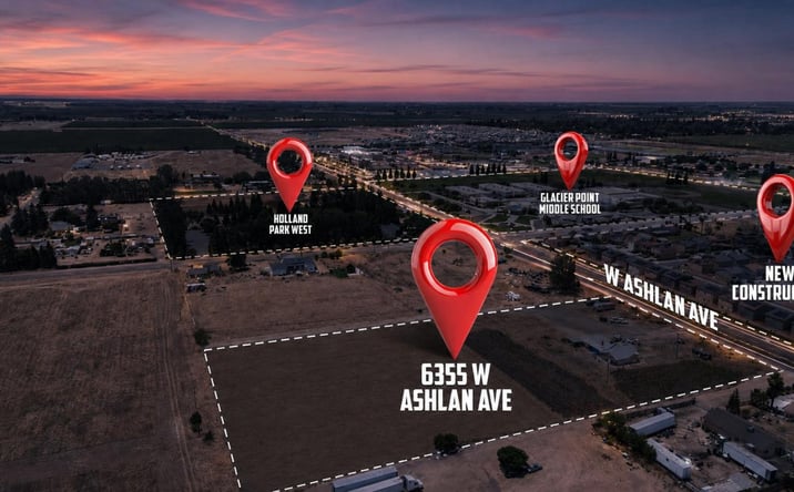 Pictures of Land property located at 6355 W Ashlan Ave, Fresno, CA 93723 for sales - image #1