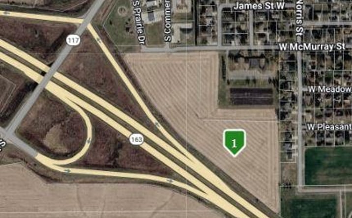 Pictures of Land property located at HWY 163 S Norris Street, Prairie City, IA 50228 for sales - image #1