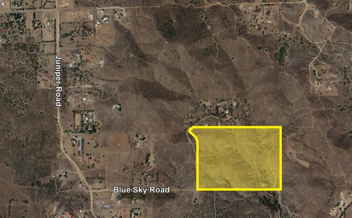Pictures of Land property located at 46.44 AC Blue Sky Road, Perris, CA 92570 for sales - image #1