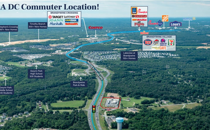 Pictures of Retail property located at 7401 Moores Road, Brandywine, MD 20613 for sales - image #1