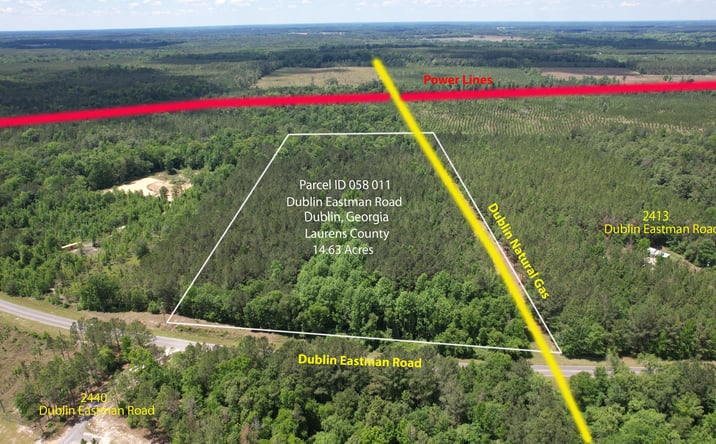 Pictures of Land property located at Dublin Eastman Road, Cadwell, GA 31009 for sales - image #1