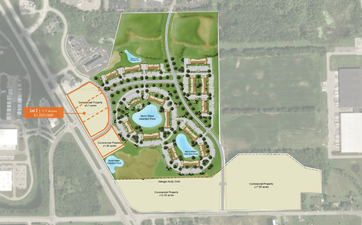 Pictures of Land property located at 5201 60th Street Southeast | Lot 2, Grand Rapids, MI 49512 for sales - image #1