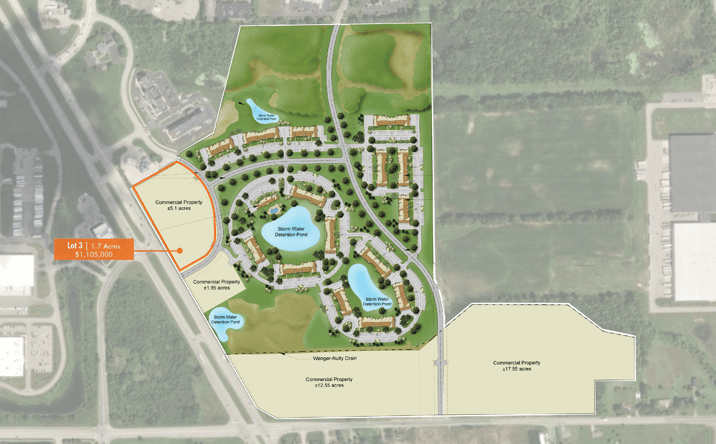 Pictures of Land property located at 5201 60th Street SE | Lot 3, Grand Rapids, MI 49512 for sales - image #1