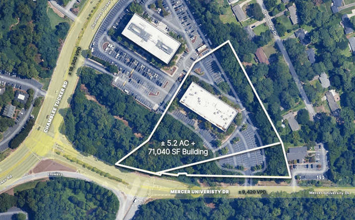 Pictures of Mixed Use, Land property located at 3003 Chamblee Tucker Rd, Atlanta, GA 30341, 2936 Mercer University Dr, Atlanta, GA 30341 for sales - image #1