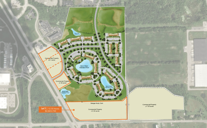Pictures of Land property located at 5201 60th Street SE | Lot 5, Grand Rapids, MI 49512 for sales - image #1