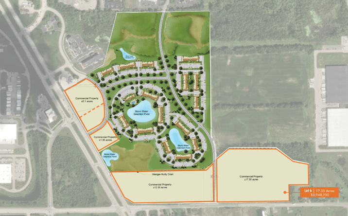 Pictures of Land property located at 5201 60th Street SE | Lot 6, Grand Rapids, MI 49512 for sales - image #1