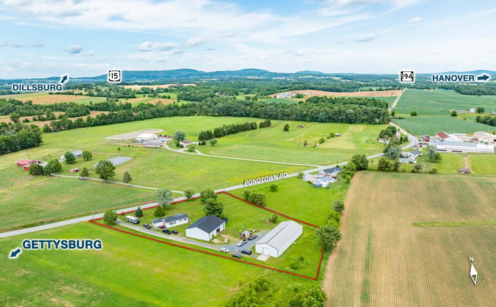 Pictures of Industrial, Mixed Use, Land property located at 929 Pondtown Road, Dillsburg, PA 17019 for sales - image #1