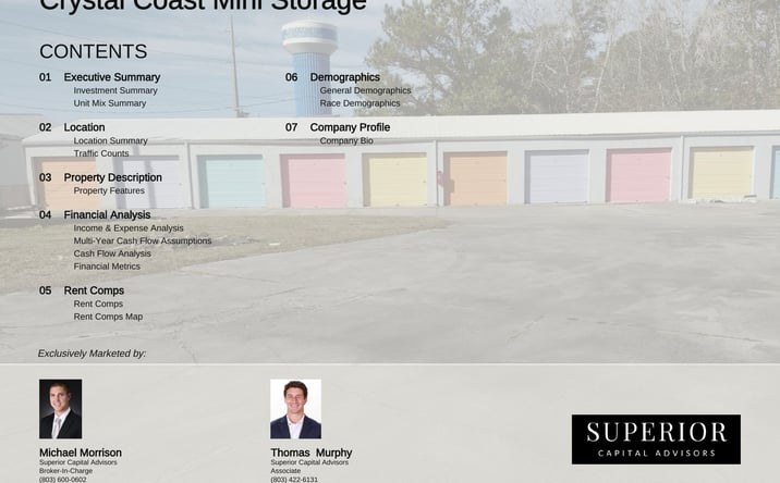 Pictures of Self Storage property located at 1382 NC-58, Cape Carteret, NC 28584 for sales - image #1