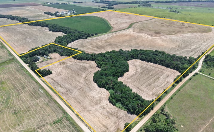 Pictures of Land property located at East Hobbs Creek Road, Gypsum, KS 67448 for sales - image #1