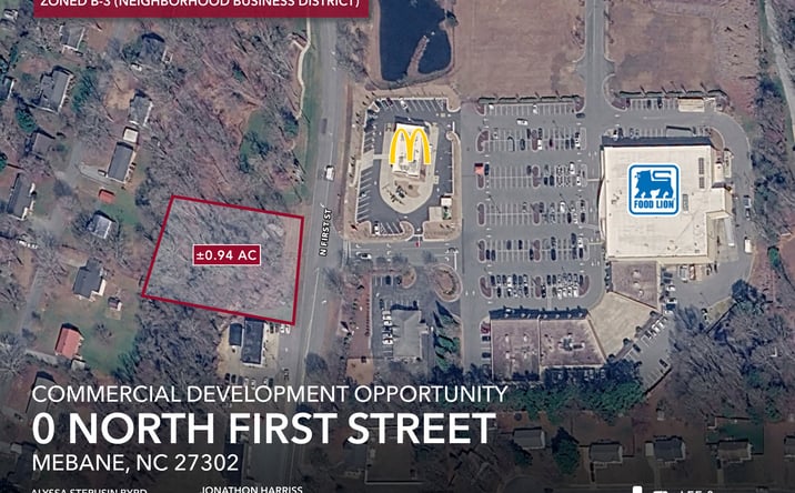 Pictures of Land property located at 0 North First Street, Mebane, NC 27302 for sales - image #1