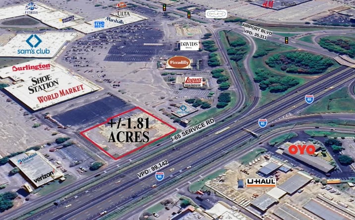 Pictures of Retail, Land property located at I-65 Service Road, Mobile, AL 36606 for sales - image #1