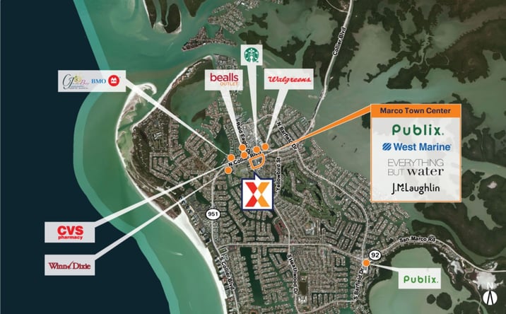 Pictures of Business for Sale property located at 1017 N Collier Blvd, Unit 302, Marco Island, FL 34145 for sales - image #1