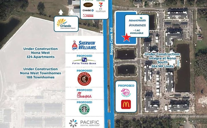 Pictures of Retail, Land property located at 14221 Boggy Creek Rd, Orlando, FL 32824 for sales - image #1