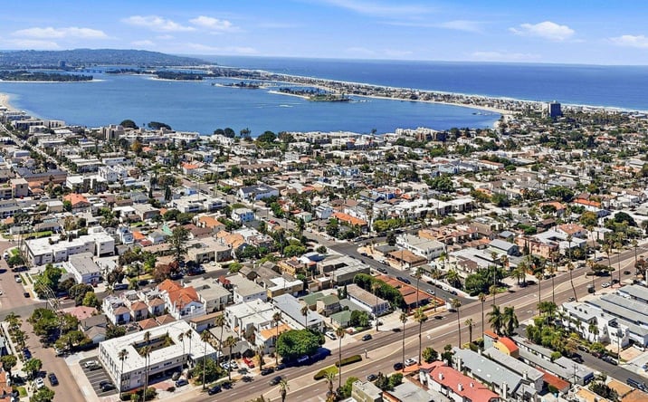 Pictures of Multifamily property located at 1522-24 Hornblend, San Diego, CA 92109 for sales - image #1