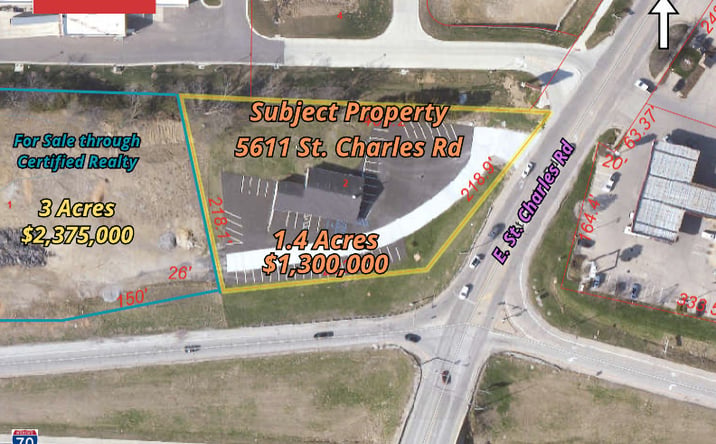 Pictures of Land property located at 5611 E. St. Charles Rd., Columbia, MO 65202 for sales - image #1