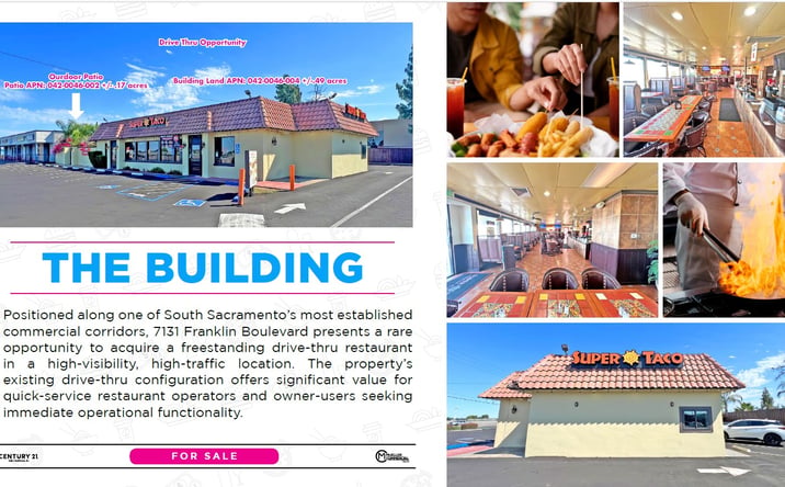 Pictures of Retail property located at 7131 Franklin Blvd, Sacramento, CA 95823 for sales - image #1