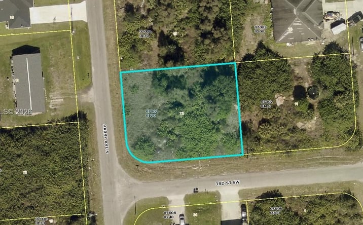 Pictures of Land property located at 141-143 S Harry Ave., Lehigh Acres, FL 33973 for sales - image #1