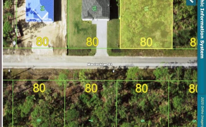 Pictures of Land property located at 2417 Maclachlan Street, Port Charlotte, FL 33953 for sales - image #1