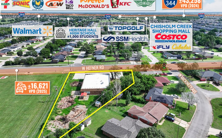 Pictures of Retail, Office property located at 1532 W Hefner Road, Oklahoma City, OK 73120 for sales - image #1
