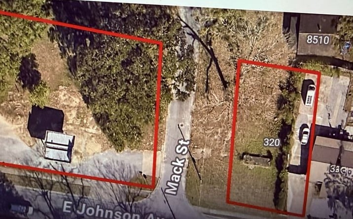 Pictures of Land property located at 310 E Johnson Ave, Pensacola, FL 32514, 320 E Johnson Ave, Pensacola, FL 32514 for sales - image #1