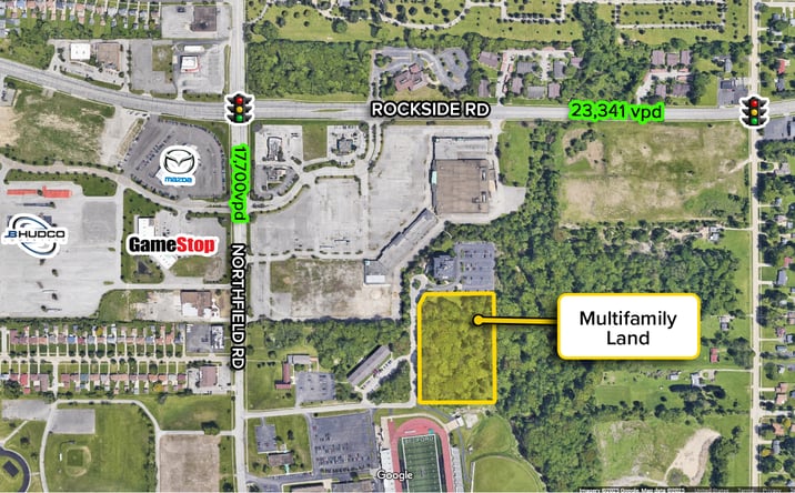 Pictures of Land property located at Northfield Rd - Rockside Rd, Bedford, OH 44146 for sales - image #1
