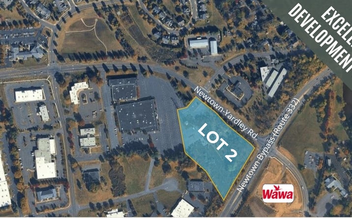 Pictures of Land property located at Newtown-Yardley Road & Route 332, Newtown Township, PA 18940 for sales - image #1