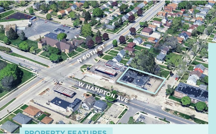 Pictures of Retail property located at 5808 W Hampton Ave, Milwaukee, WI 53218 for sales - image #1