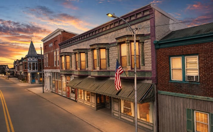 Pictures of Retail, Office, Mixed Use property located at 107 North Main Street, Georgetown, OH 45121 for sales - image #1