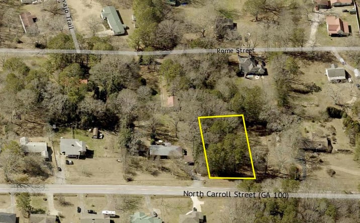 Pictures of Land property located at 259 N Carroll St, Bowdon, GA 30108 for sales - image #1